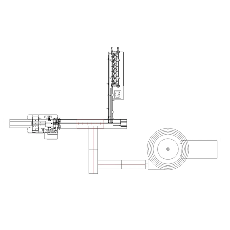 Stick Product with Plastic Tray Packaging System Finger Biscuit Packaging Machine System Line