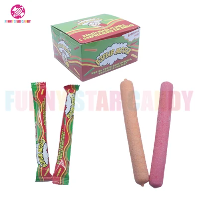 Fabricant OEM halal de gros Hot vendre Sour Bubble Gum Stick Candy