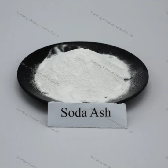 Poudre de carbonate de sodium à 99 % Na2co3 Solide léger de carbonate de sodium
