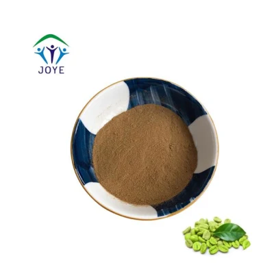 Extrait de grain de café vert 60 % de poudre d'acide chlorogénique CAS 327-97-9