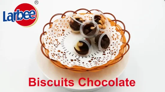 Snacks halal 15g Biscuits au chocolat Coupe Biscuits Chocolat en sachet